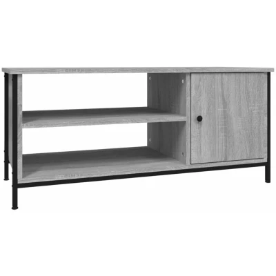 Image of vidaXL TV Cabinet Grey Sonoma 100x40x45 cm Engineered Wood