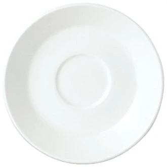 Image of Steelite V0092 Simplicity Slimline Saucer, 7 oz., White (Pack of 36)