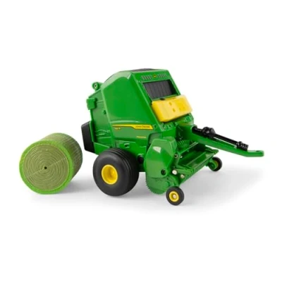 Image of John Deere 1/32 561R Round Baler with Bale Toy LP84371