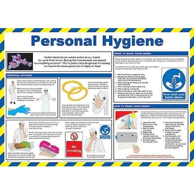 Image of Safety First Aid Group A770T Personal Hygiene for Caterers Poster