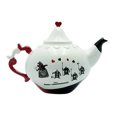 Image of Alice in Wonderland Tea Pot Women Teapot Standard, Porcelain,
