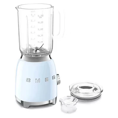 Image of Smeg BLF03PBUK 1.5 Litre 800W Jug Blender Pastel Blue