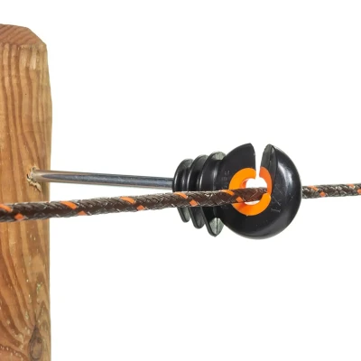 Image of XDI Offset Screw in Insulator 10 cm 20 pcs. Electric Fencing