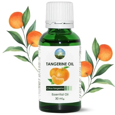 Image of NPOW Tangerine Essential Oil 100% Pure Oil, Massage Oils for Therapy, Aromatherapy Hair, Citrus Oils, Organic Skin, 30ml
