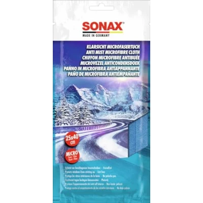 Image of Sonax SN 1837638 Anti Mist Cloth,Transparent,25 x 40 cm