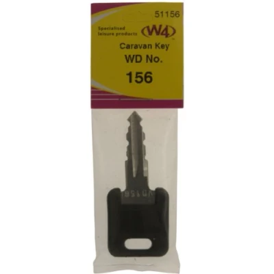 Image of W4 WD Replacement Caravan Key No156 Black