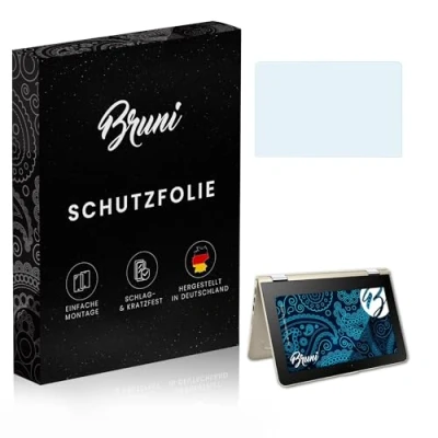 Image of Bruni Screen Protector compatible with HP Pavilion x360 13 u003ng Film, crystal clear Protective Film (2X)