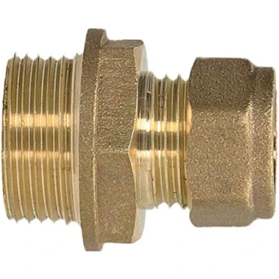 Image of 22mm x 1&quot; Parallel Male Adapter PACK of 2
