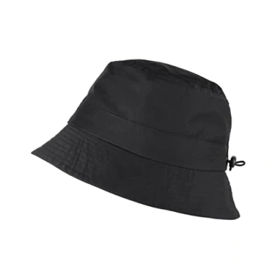 Image of Toutacoo, All Seasons hat, Summer Sun Foldable in its Integrated Pocket, Cotton Feel 21 Black (Sun), M/L