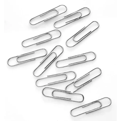 Image of Alevar 100 Steel Paper Clips 50mm No.5 Large Office