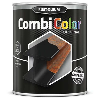 Image of RUST OLEUM 7378.0.75 Combicolor Original, Superior Metal Protection, Direct To Rust, Matt black