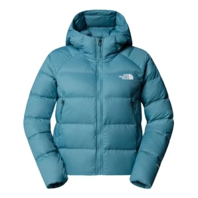Image of The North Face Hyalite Hoodie Down jacket, Women&#039;s, Size: XL, Algae blue