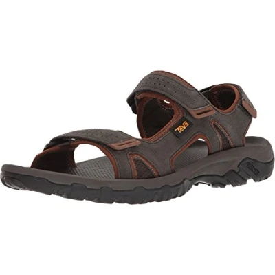 Image of Teva Men&#039;s Katavi 2 Sandal, Black Olive, 7 UK
