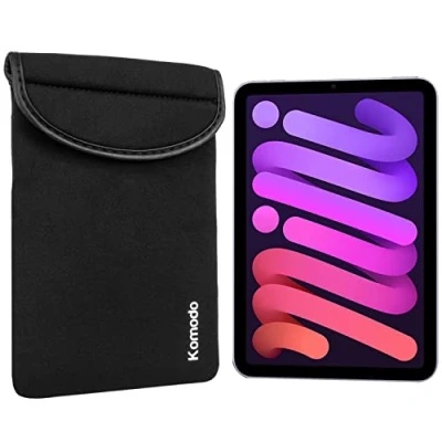 Image of Komodo Neoprene Tablet Case for Apple iPad Mini 6 Soft Cover Sock Pouch