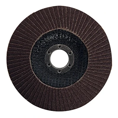 Image of Silverline Aluminium Oxide Flap Disc 125mm 80 Grit
