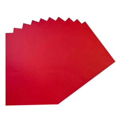 Image of Pack of 100 A4 Dark Red Coloured Paper 75gsm Sheets
