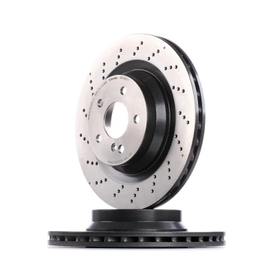 Image of 2114231012, 2114231112, A2114231012, A2114231112 Brake DISC BREMBO Coated LINE 09.C502.11 330mm 26mm 5 perforated/vented High carbon