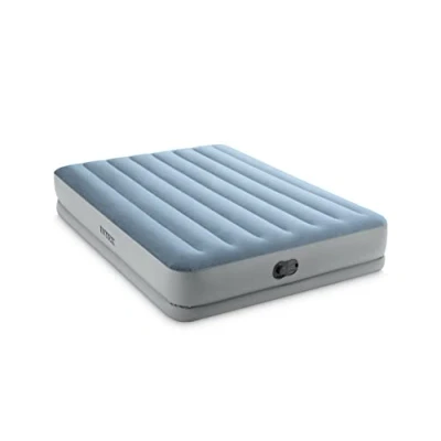 Image of Intex Queen Dura Beam Comfort Air Bed with Fastfill USB Pump, Inflated Size: 152 x 203 36 cm (64159)
