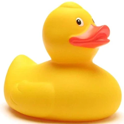 Image of Duckshop Bath Duck I Squeaky L: 15 cm