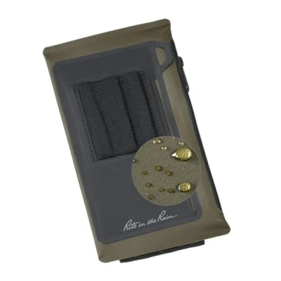 Image of Rite in the Rain Monsoon Dirtbag, 4.5 x 7.75, Notebook Storage Organizer, Green TPU (No. P970)