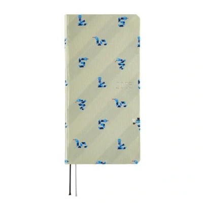 Image of Hobonichi Techo 2025 Weeks [English/Tall and Slim Size/January Start/Planner] Bow &amp; Tie: Snake Toy