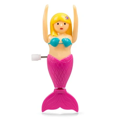 Image of Tobar Clockwork Mermaid Wind up Swimming Bath Toy 1 Sent at Random