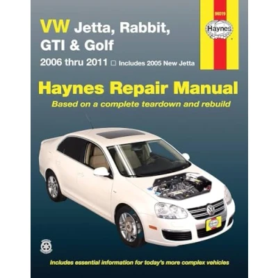 Image of Volkswagen Jetta, Rabbit, GTI, Golf 06 11 Haynes Repair Manual (Paperback)