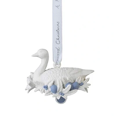 Image of Wedgwood Six Geese A Laying Ornament 2021