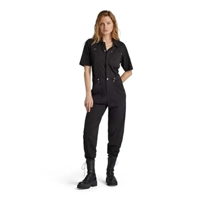 Image of G STAR RAW Women&#039;s Track Jumpsuit , black (dk D24527 B771 6484), XS