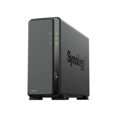 Image of Synology DiskStation DS124 1 Bay Desktop NAS