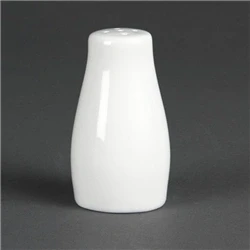 Image of Olympia Whiteware Pepper Shakers 90mm (12 pack)