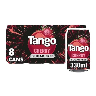 Image of Tango Cherry Sugar Free Cans 8 x 330ml