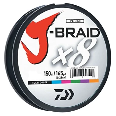 Image of J BRAIDX8, Filler Spool, Multi Color, Mono Dia.= 6lb.
