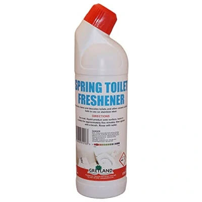 Image of bar@drinkstuff Spring Toilet Freshener 1ltr Single Professional Cleaner