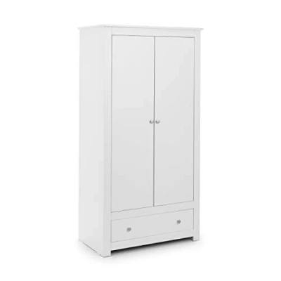Image of Julian Bowen Wardrobe, MDF, SURF White, ONE Size