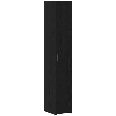 Image of vidaXL Highboard Black Oak 30x42.5x185 cm Engineered Wood
