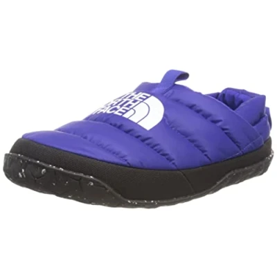 Image of The North Face Nuptse Slipons, Men&#039;s, Size: 8, Lapis blue black Textile