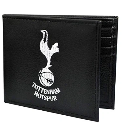 Image of Tottenham Hotspur Official Spurs Crest Leather (PU) Wallet
