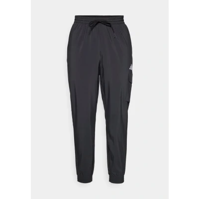 Image of adidas Sportswear Essentials Small LOGO Trousers, Men&#039;s, Size: Small, Black/white