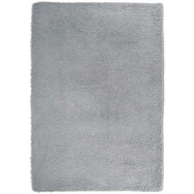 Image of vidaXL Shaggy Rug High Pile NAVARRA Light Grey 160x230 cm Polyester