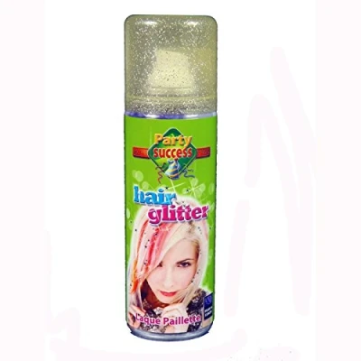 Image of Party Success Hair Colour Spray 125ml Gold Glitter