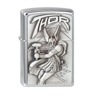 Image of Zippo 1300003 Lighter Logo Parent Viking Thor