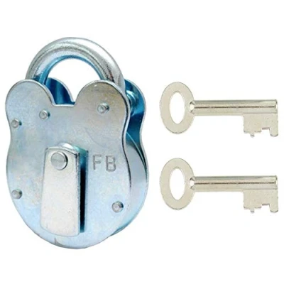 Image of Fire Brigade Padlock (FB1) with 2 FB1 Keys