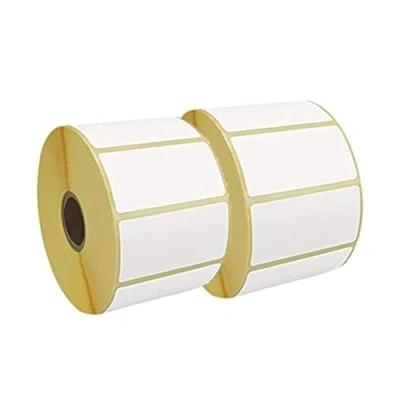 Image of Panther 50mm x 25mm Direct Thermal Labels for GK420D (2 Rolls)