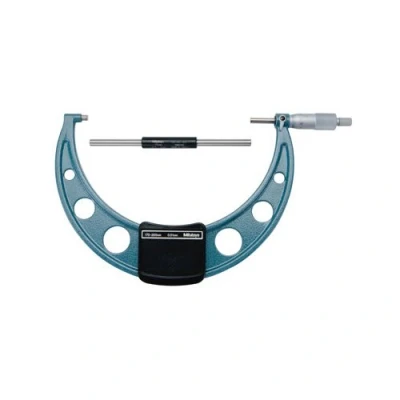 Image of Mitutoyo 103 160 (0.01mm) Ratchet Stop Economy Design Micrometer 575 600mm