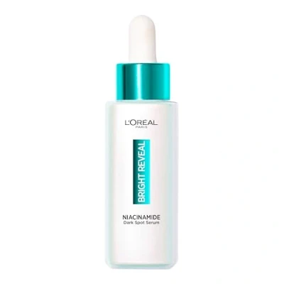 Image of L’Oréal Paris Bright Reveal Niacinamide Dark Spot Serum for Face, 10% + Amino Sulfonic, Visibly Fades All Types of Spots: Post Acne Marks, Hormonal Spots, Sunspots and Age 50ml