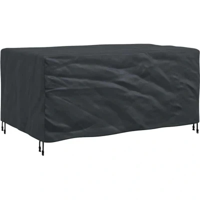 Image of vidaXL Outdoor Furniture Cover Black 170 x 100 70 cm 600D