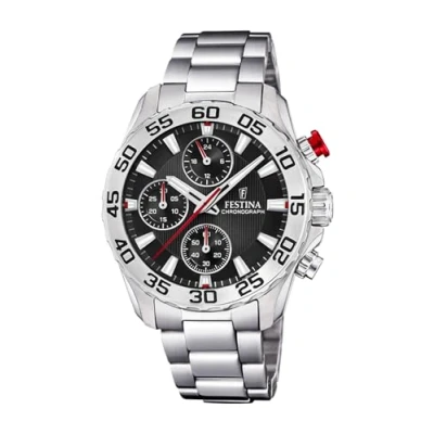 Image of Festina Boys Chronograph Quartz Watch with Textile Strap F20346/3