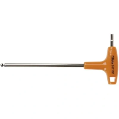 Image of Beta 960685 Model 96 T BP2.5 Ball Head Offset Hexagon Key with High Torque Handle, 2.5 mm Size