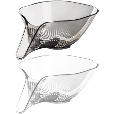 Image of Drainage Basket Funnel Multifunctional Drain Vegetable Washing Strainer Bowl with Household Kitchen Utensils Drainer for Vegetables, Pasta